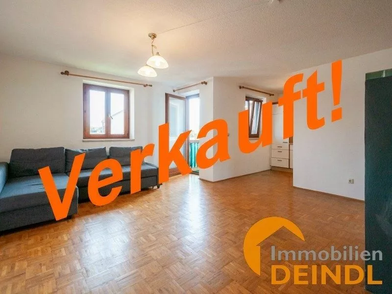 Immobilienangebot - Oberndorf - Alle - Aussicht: 2-Zimmer-Wohnung mit Balkon und Parkplatz in Oberndorf bei Salzburg